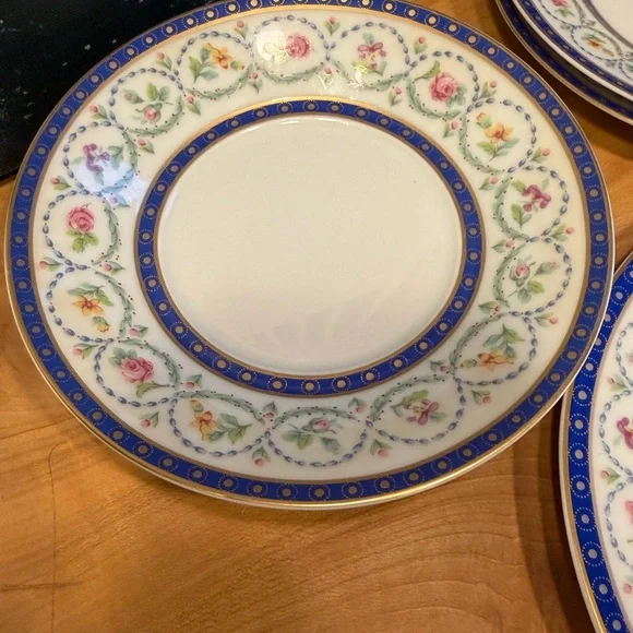 HAVILAND LIMOGES Malmaison 10.25" Dinner Plate - Picture 7 of 16